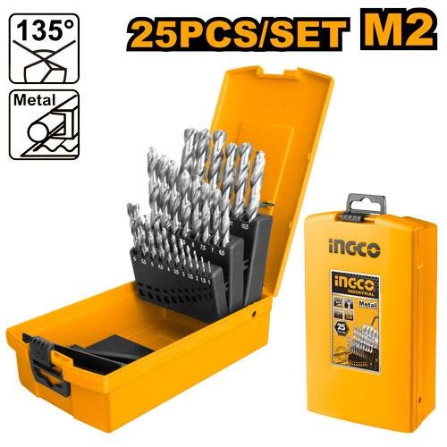 25Pcs HSS drill bits set