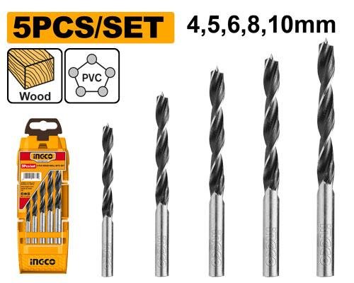 5 Pcs wood drill bits set