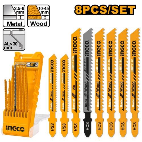 8 Pcs jig saw blades set
