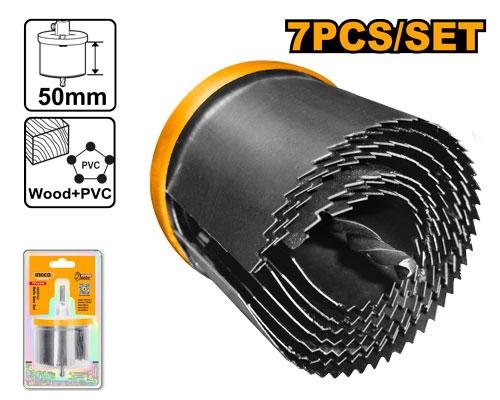 Hole saw set