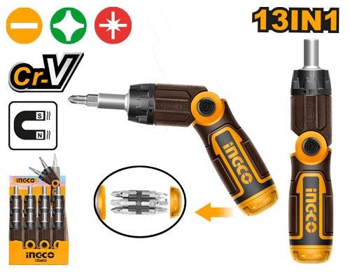 13 In 1 Ratchet Screwdriver Set