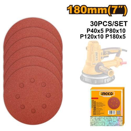 Sanding sheet for random orbital sander
