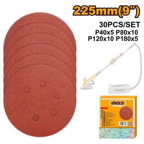Sanding sheet for random orbital sander