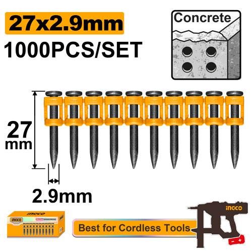 Continuous firing nails