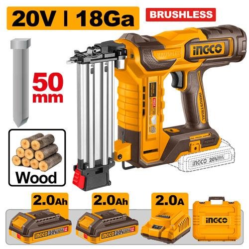 Cordless brad nailer