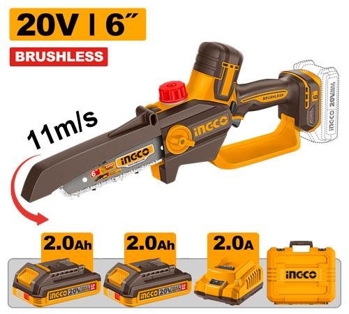 Cordless pruner saw