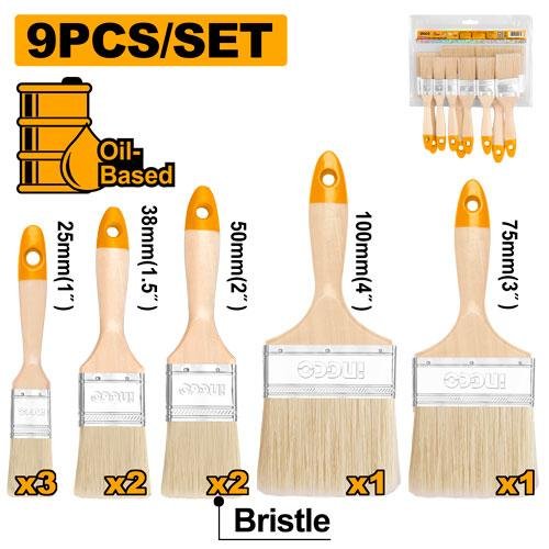 9 Pcs paint brush set