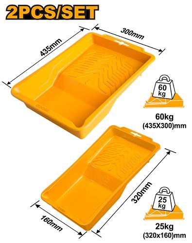 2 Pcs paint tray set