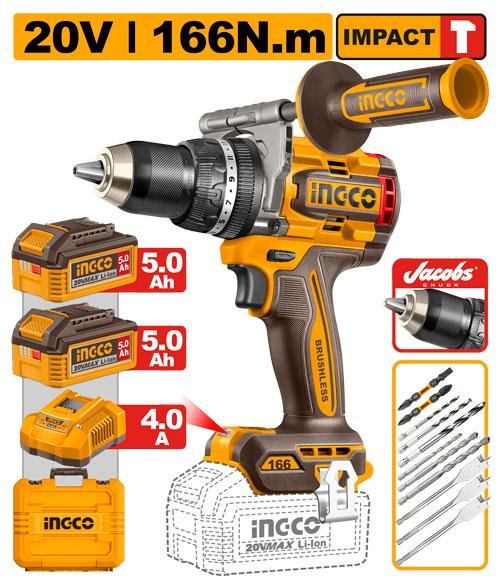 Brushless cordless impact drill