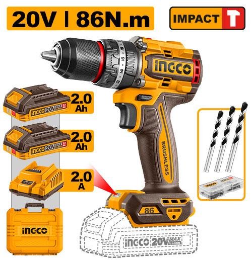 Brushless Cordless Impact Drill