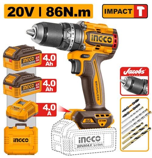 Brushless cordless impact drill