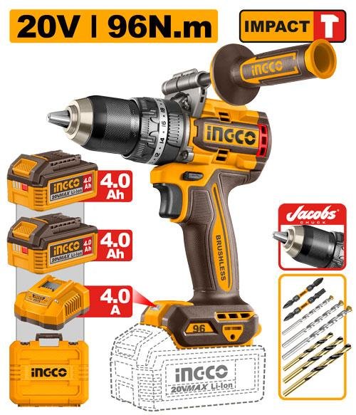 Brushless cordless impact drill