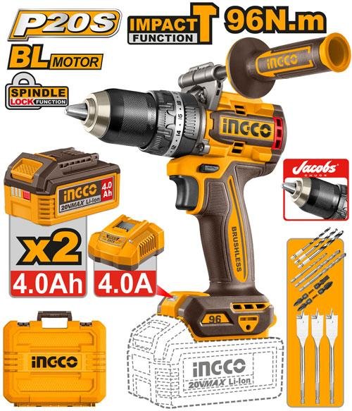 Brushless cordless impact drill