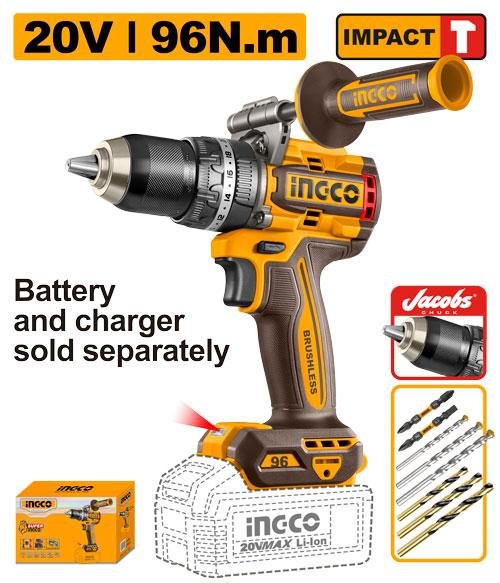 Brushless cordless impact drill