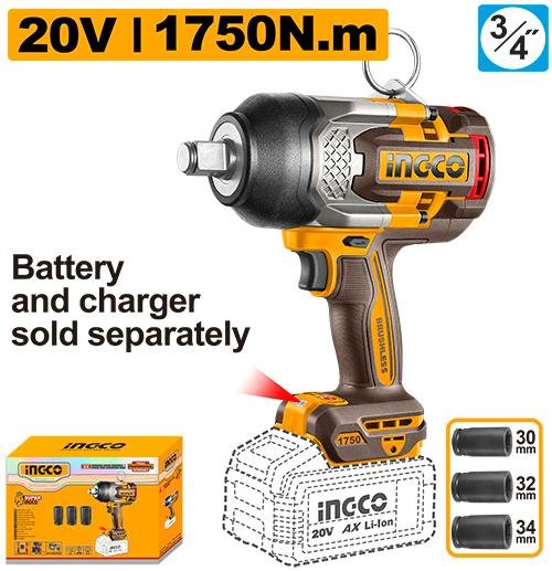 Cordless impact wrench