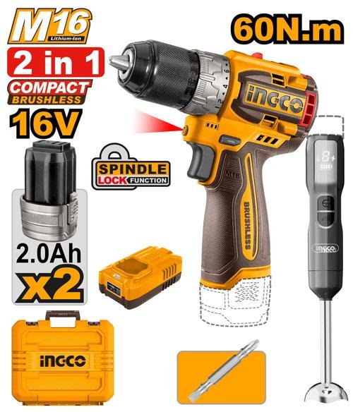 Cordless 2 pcs combo kit