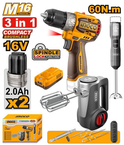 Cordless 3 pcs combo kit