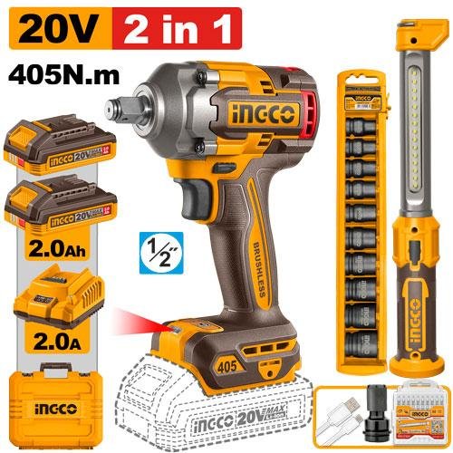 2 Pcs Cordless combo kit