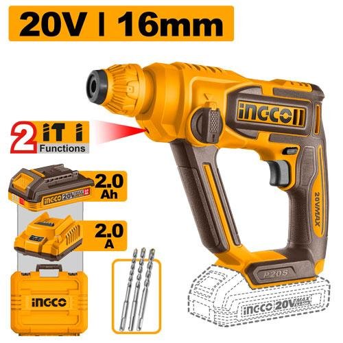 Cordless rotary hammer