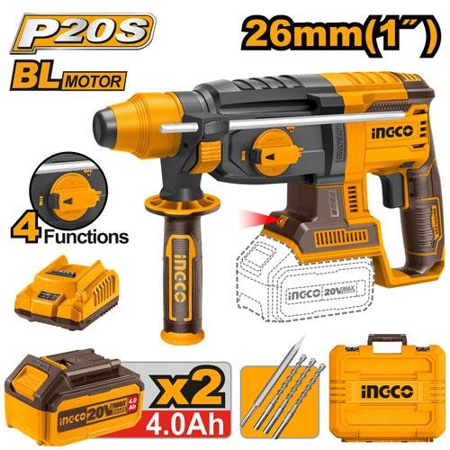 Cordless rotary hammer