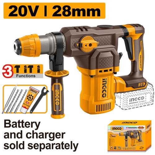 Cordless rotary hammer