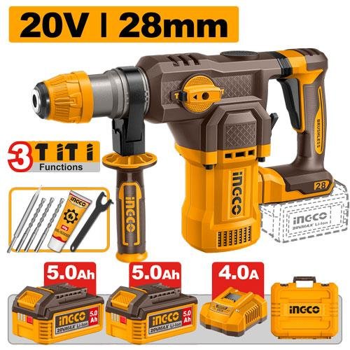 Cordless rotary hammer