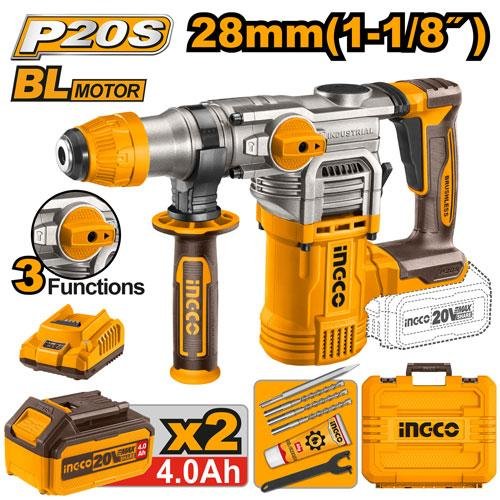 Cordless rotary hammer