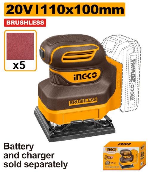 Cordless sheet sander