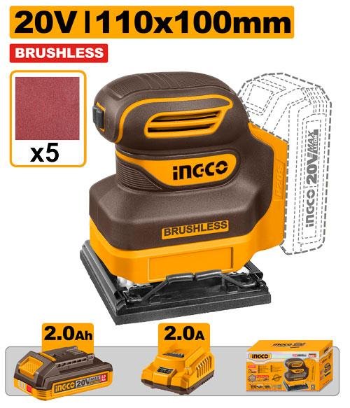 Cordless sheet sander