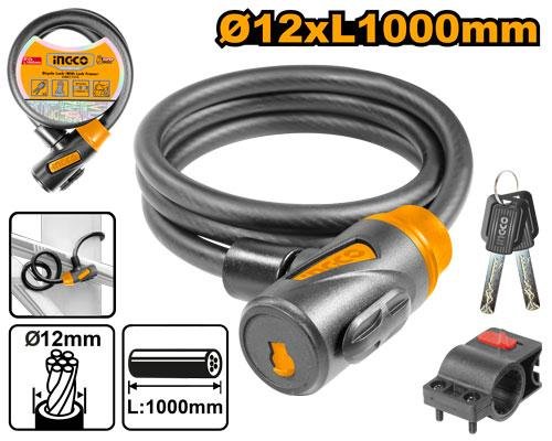 Bicycle lock(with lock frame)