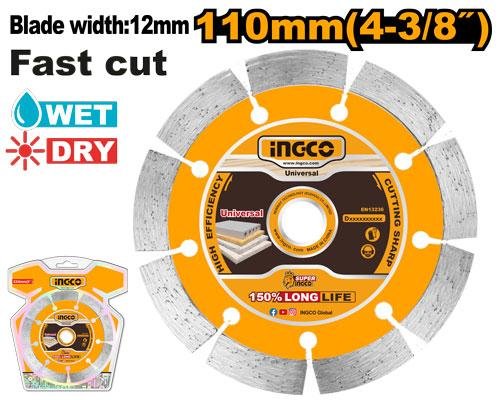 Dry diamond disc