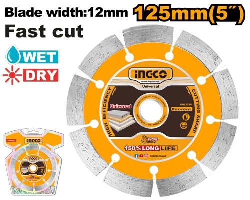 Dry diamond disc