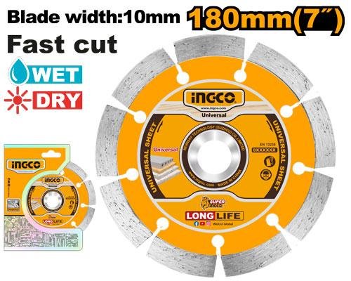 Dry diamond disc