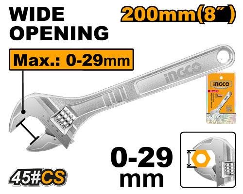 Adjustable wrench