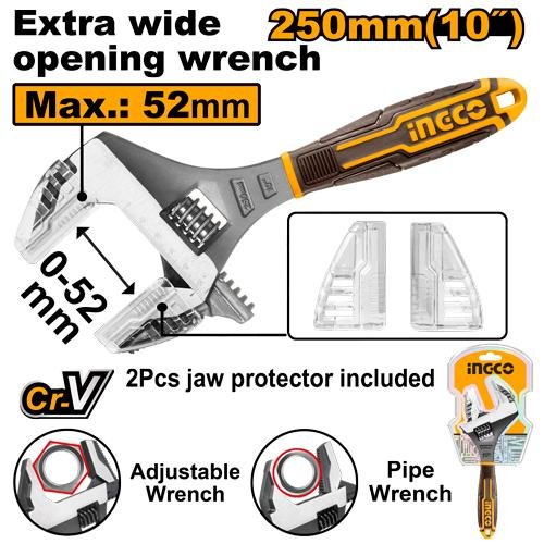 2 IN 1 adjustable wrench