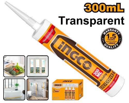 Acetic silicone sealant (transparent)