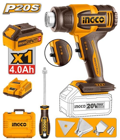 Cordless heat gun