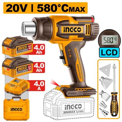 Cordless heat gun