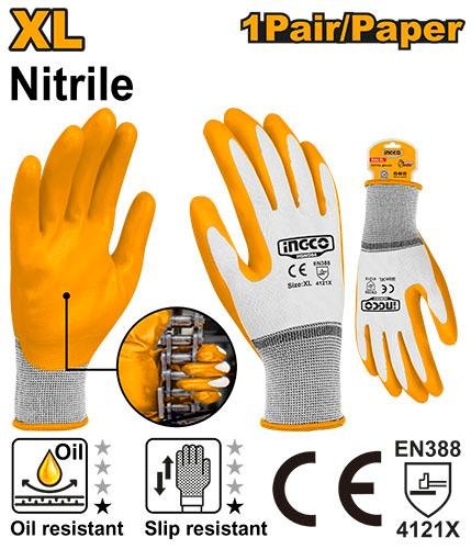 Nitrile gloves
