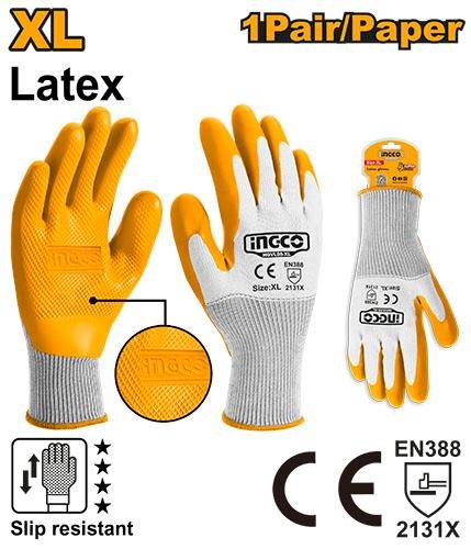 Latex gloves