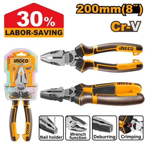 High leverage combination pliers