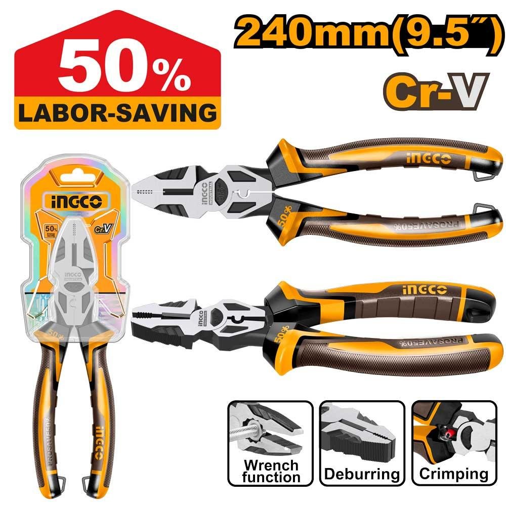High leverage combination pliers