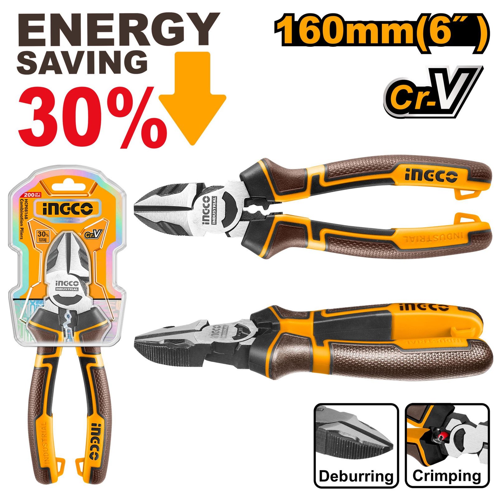 High leverage diagonal cutting pliers