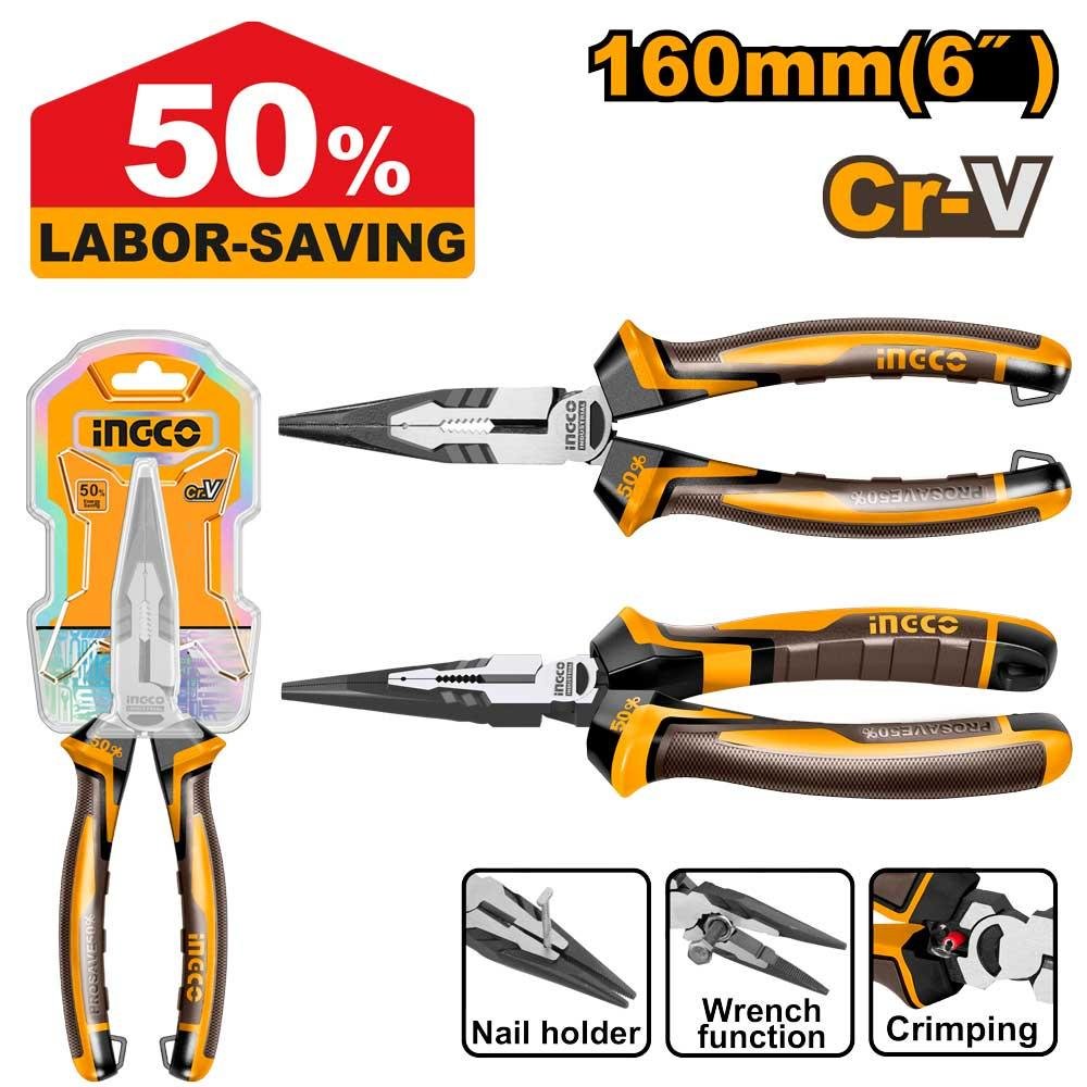 High leverage long nose pliers