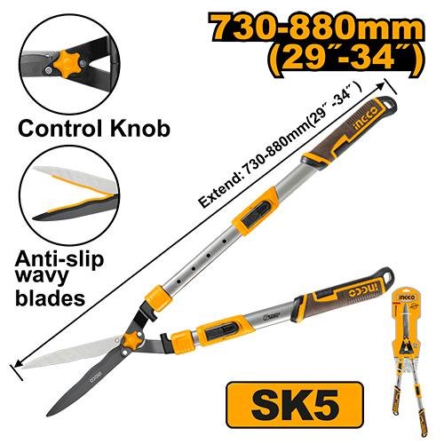 Telescopic hedge shear