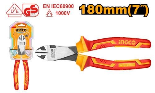 Insulated heavy-duty diagonal cutting pliers