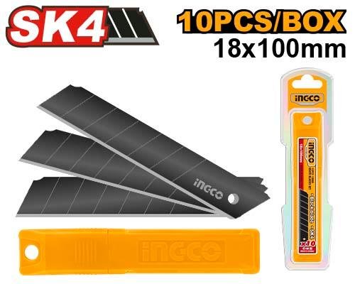10 Pcs 18mm knife blades set