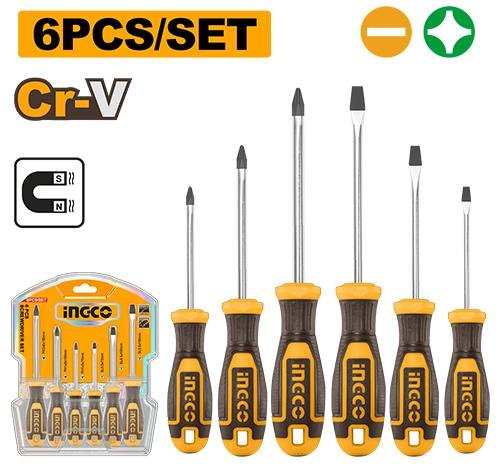 6 Pcs screwdriver set