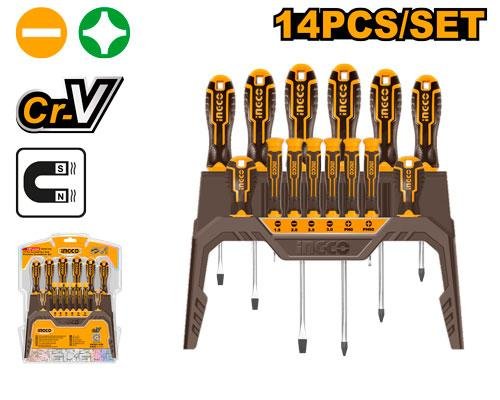 14 Pcs screwdriver and precision screwdriver set