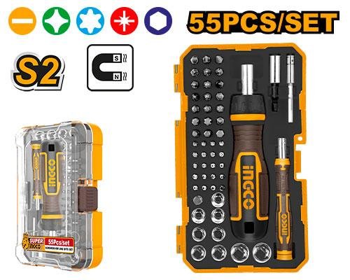 55 Pcs screwdriver bits set